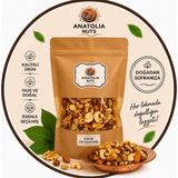 Anatolia Nuts Karışık Çiğ Kuruyemiş – Badem, Kaju, Fındık ve Ceviz Karışımı - 500 Gram