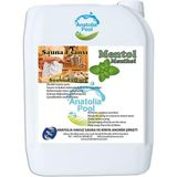 Anatolia Pool Sauna Buhar Esansı Mentol Sıvı 5 Lt (Sauna Essence Menthol) - Çok Renkli