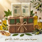 Anatolia Soap 10'li Avantajlı Set %50 Defne Yağlı Halep Sabunu Defne Yağlı Zeytinyağlı Saç ve Vücut