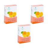 Anatolia Soap 1978 Glikolik Asit Sabunu, Light Up Aha Bha Peeling Yenileyici Gözenek Sıkılaştırıcı Portakal C Vitamini, Cildinizi Derinlemesine Temizleyen ve Yenileyen Güçlü Bir Çözüm 3 Adet.