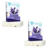Anatolia Soap 1978 Lavanta Sabunu, Cildinize Sakinlik ve Ferahlık Getiren Doğal Bakım, Gün Boyu Süren Nefis Koku ve Yumuşaklık 2 Adet.
