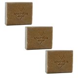 Anatolia Soap 1978 Mysia Koleksiyonu propolis Sabunu Doğal Bitkisel Yağlardan oluşur Cildi Temizler, Kirlerden Arındırır. 125gr. 1 Count (Pack of 3)