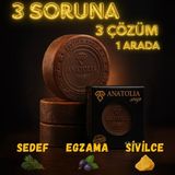 Anatolia Soap Aktif Karbon Kekik Üzüm Çekirdeği Sabunu