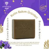 Anatolia Soap Menekşe Sabunu Aromaterapi Yatıştırıcı Nemlendirici Çiçek Özlü Doğal El Yapımı Sabun 1