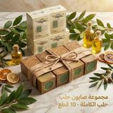 Anatolia Soap Mesopotamia %30 Defne Yağlı Halep Sabunu 10'lu Eko Paket (10X200G) - Yoğun Dengeleyici