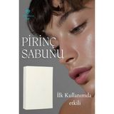 Anatolia Soap Pirinç Sabunu Beyazlatıcı Aydınlatıcı Leke Karşıtı Cilt Eşitleyici Doğal El Yapımı Sab