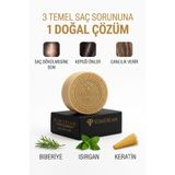 Anatolia Soap Sumerian Biberiye Isırgan Keratin Sabunu - Saç Dökülmesine Karşı & Kepek Karşıtı El Yapımı Doğal Katı Sabun 125 gr