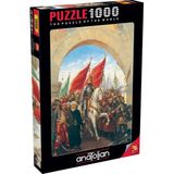 Anatolian 1000 Parçalık İstanbul'un Fethi Puzzle Eğlenceli Zihin Geliştirici 66 x 48 cm
