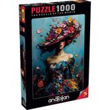 Anatolian 1000 Parçalık Puzzle - Çiçek Etkisi 1201