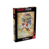 Anatolian 1500 Parçalık Puzzle - Dünyayı Gezen Çerkes Kızı 4560