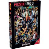 Anatolian 1500 Parçalık Puzzle - Rock Stars 4580