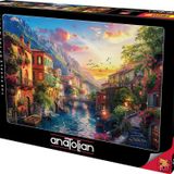 Anatolian 2000 Parçalık Puzzle - Akdeniz Kasabası 3969