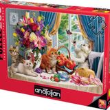 Anatolian 260 Parça Enerjik Kediler Puzzle