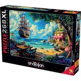 Anatolian 260 Parça xl Puzzle - Korsan Koyu 3349