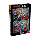 Anatolian 2x500 Parçalık Puzzle - Renkli Notalar 1/2 3612