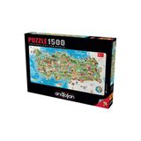 Anatolian 3793 1500 Parçalık Türkiye Haritası Puzzle