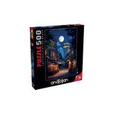 Anatolian 500 Parça Yapboz Puzzle - Dolunayda Galata 3643