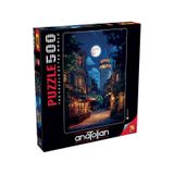 Anatolian 500 Parçalık Puzzle - Dolunayda Galata 3643