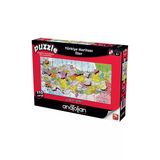 Anatolian 7401 Türkiye Haritası İller 110 Parça Puzzle