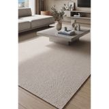 Anatolian Carpet Store Sisal Dokuma Hav Vermez, Leke Tutmaz, Robot Süpürgeye Uygun Modern Bej Krem Halı