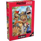 Anatolian Dino Selfie 260 Parça Puzzle