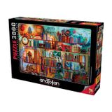 Anatolian Gizemli Kitaplık Celebrate Life Gallery 3000 Parça Puzzle