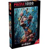 Anatolian Kelebek Etkisi 1000 Parçalık Puzzle Zihinsel Gelişimi Destekleyen Eğlenceli Aktivite