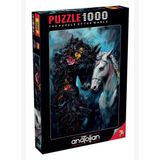 Anatolian Puzzle 1000 Parça Siyah Beyaz