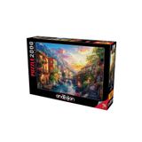 Anatolian Puzzle 2000 Parça Yapboz Puzzle - Akdeniz Kasabası 3969