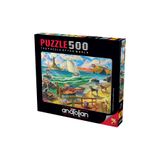 Anatolian Puzzle 500 Parça Yapboz Puzzle - Deniz Etkisi 3628