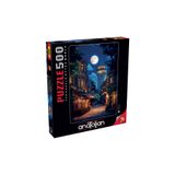 Anatolian Puzzle 500 Parça Yapboz Puzzle - Dolunayda Galata 3643