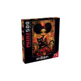 Anatolian Puzzle 500 Parça Yapboz Puzzle - Kara Kedi 3641