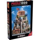 Anatolian Puzzle - Ankara,1000 Parça Puzzle, #1207