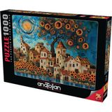 Anatolian Puzzle - Ayçiçekleri / 1000 Parça Puzzle, #1182