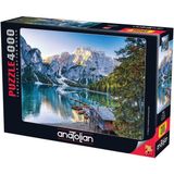 Anatolian Puzzle - Braies Gölü / 4000 Parça Puzzle, #5205