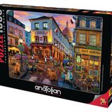 Anatolian Puzzle - Cafe Montmartre / 1000 Parça Puzzle, #1177