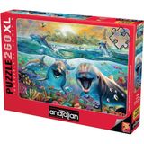 Anatolian Puzzle - Kahkaha / 260 Parça Puzzle, #3348