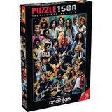 Anatolian Puzzle - Rock Stars / 1500 Parça Puzzle, #4580
