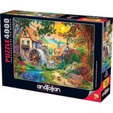 Anatolian Puzzle - Su Değirmeni,4000 Parça Puzzle, #5208
