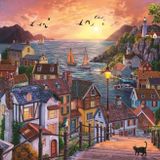 Anatolian Sahilde Günbatımı 1000 Parça Puzzle