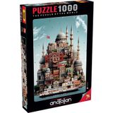Anatolian Tophane 1162 1000 Parçalık Puzzle