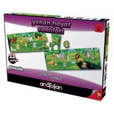 Anatolian Yaban Hayat Canlıları 22 Parça Puzzle