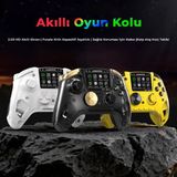 Anbernic Rg G01 Akıllı Ekranlı Kablosuz Oyun Kolu Siyah- 2.5d Hd Ekran Purple Kirin Kapasitif Joystick Çift Modlu Manyetik Hall Tetik Mekanik Abxy Nabız Sensörlü Pc Switch Android Ios Gamepad