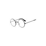 Anca Mücevherat & Takı Şeffaf Camlı Retro Yuvarlak Harry Potter Siyah Gözlük