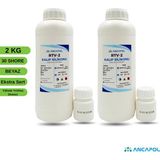 Ancapol 30 Shore Beyaz Rtv-2 Kalıp Silikonu - Endüstriyel ve Sert Beton/polyester Kalıp Silikonu 2 kg