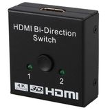 Ancheyn 2 Port Çift Yönlü HDMI Splitter Switch Çoklayıcı Çoğaltıcı 4494