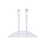 Ancheyn Cat7 Ethernet RJ45 Modem İnternet ADSL Kablosu 20M 10Gbps Flat Kablo 4453