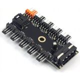 Ancheyn Fan Çoklayıcı Adaptör ve Kablosu 10 Port Fan Power Ide Switch Pwm Çoğaltıcı Hub 4337