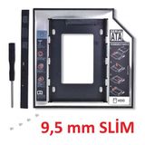 Ancheyn Harddisk Kutusu 9.5mm Slim Kızak Caddy Laptop Dvd To Ssd Hdd Sata 4716