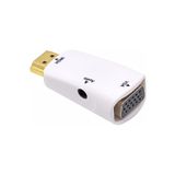 Ancheyn HDMI to VGA 3.5mm Jack Ses Çıkışlı FHD 1080P Dönüştürücü 4867